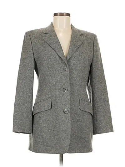 Pre-owned Brooks Brothers Blazer Jacket In Gray