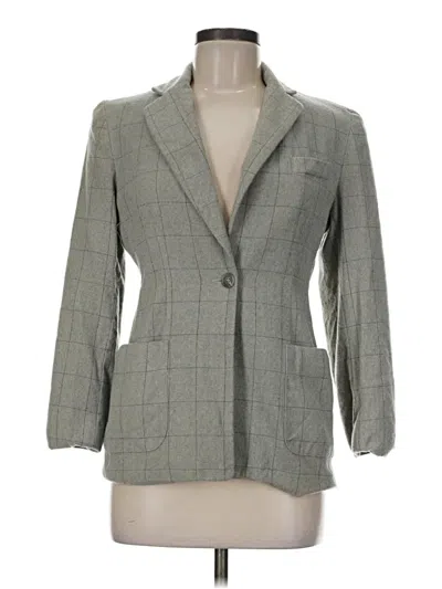 Pre-owned Brooks Brothers Blazer Jacket In Gray