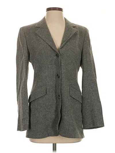 Pre-owned Brooks Brothers Blazer Jacket In Gray