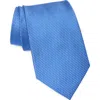 Brooks Brothers Block Solid Tie In Blue