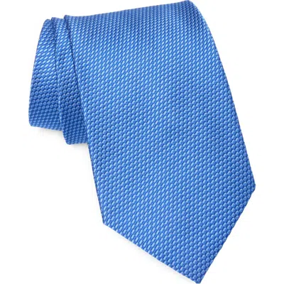 Brooks Brothers Block Solid Tie In Blue