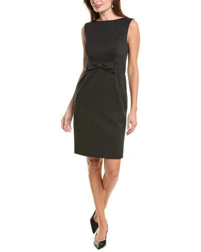 Brooks Brothers Boatneck Dress In Black