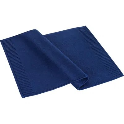 Brooks Brothers Border Bath Mat In Navy