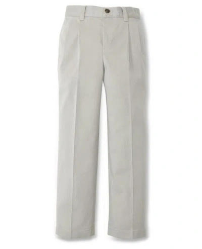Brooks Brothers Kids'  Boy's Pleat-front Non-iron Chinos In Neutral