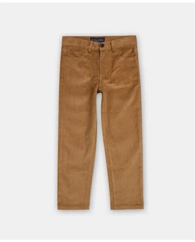 Brooks Brothers Kids'  Boys Cotton Corduroy Pants In Dark Brown