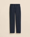 Brooks Brothers Boys Prep Plain-front Wool Suit Pants In Blue