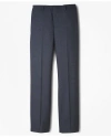 Brooks Brothers Kids'  Boys Junior Plain-front Wool Suit Pants In Grey