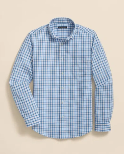 Brooks Brothers Kids'  Boys Non-iron Broadcloth Polo Button-down Collar Check Sport Shirt In Multi