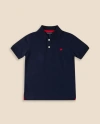 Brooks Brothers Boys Pique Polo Shirt In Blue