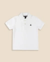 Brooks Brothers Kids'  Boys Pique Polo Shirt In White