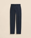 Brooks Brothers Boys Prep Plain-front Wool Suit Pants In Black