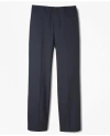 Brooks Brothers Boys Prep Plain-front Wool Suit Pants In Navy