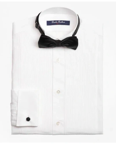 Brooks Brothers Kids'  Boys Tuxedo Dress Shirt In White