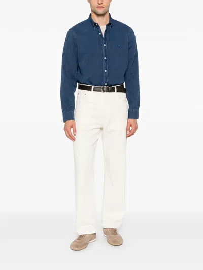 Brooks Brothers Button-down Shirt In Blue