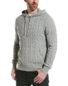 BROOKS BROTHERS BROOKS BROTHERS CABLE KNIT HOODIE