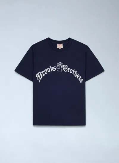 Brooks Brothers California Tubular T-shirt In Blue