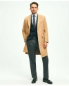 Brooks Brothers Camel Hair Polo Coat In Brown