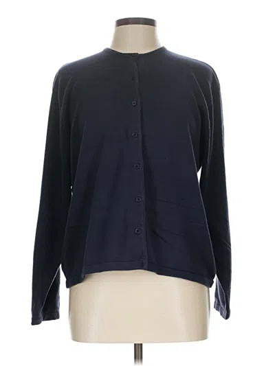 Pre-owned Brooks Brothers Cardigan Sweater In Black
