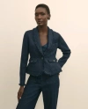 Brooks Brothers Cashmere 2-button Jacket In Blue
