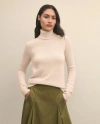 Brooks Brothers Cashmere Turtleneck Sweater In Neutral