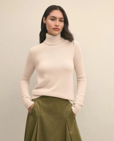 Brooks Brothers Cashmere Turtleneck Sweater In Neutral
