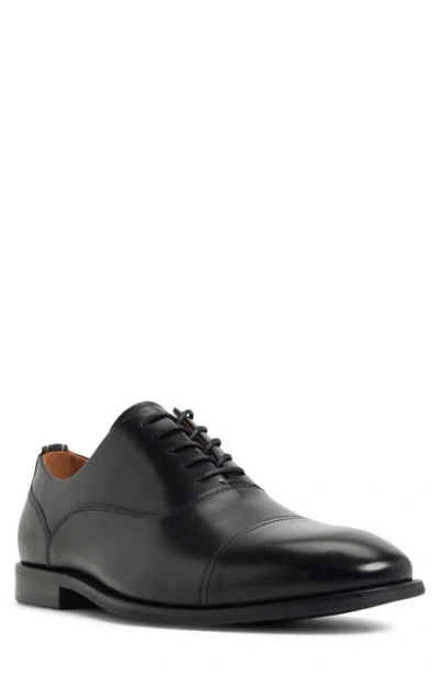 Brooks Brothers Cassel Cap Toe Oxford In Black