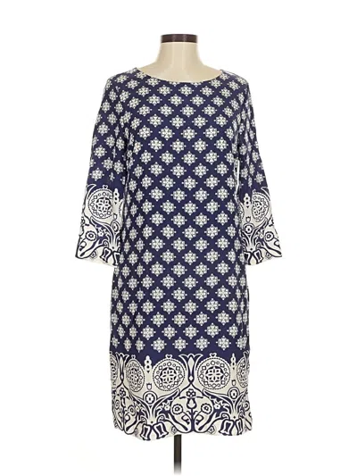 Pre-owned Brooks Brothers Casual Dress In Blue