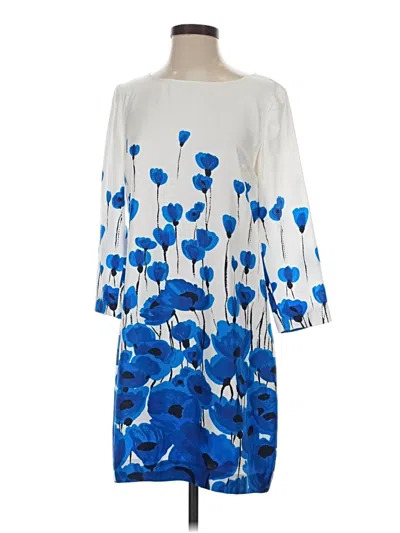 Pre-owned Brooks Brothers Casual Dress In Blue