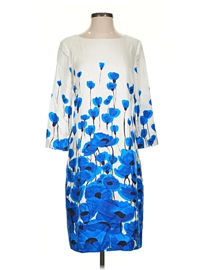 Pre-owned Brooks Brothers Casual Dress In Blue