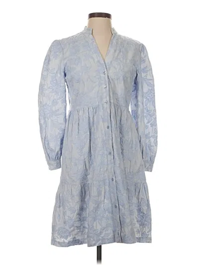 Pre-owned Brooks Brothers Casual Dress In Blue