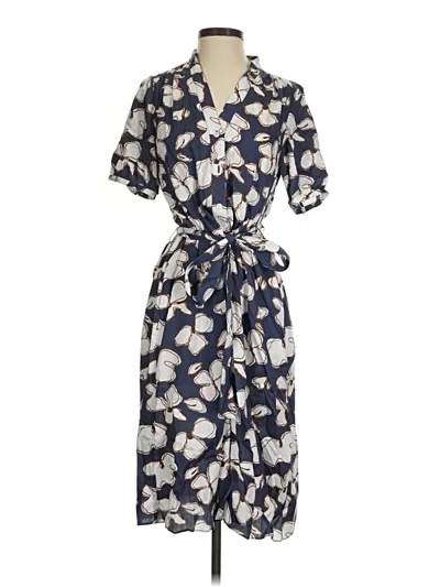 Pre-owned Brooks Brothers Casual Dress In Blue