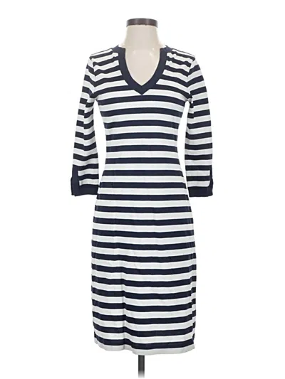 Pre-owned Brooks Brothers Casual Dress In Blue