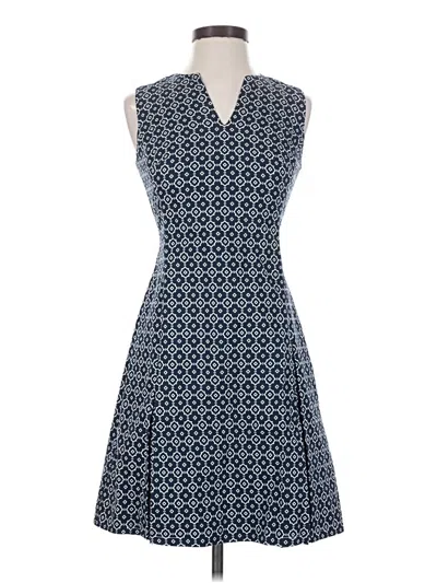 Pre-owned Brooks Brothers Casual Dress In Blue