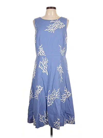 Pre-owned Brooks Brothers Casual Dress In Blue