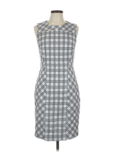 Pre-owned Brooks Brothers Casual Dress In Gray