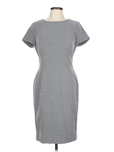 Pre-owned Brooks Brothers Casual Dress In Gray