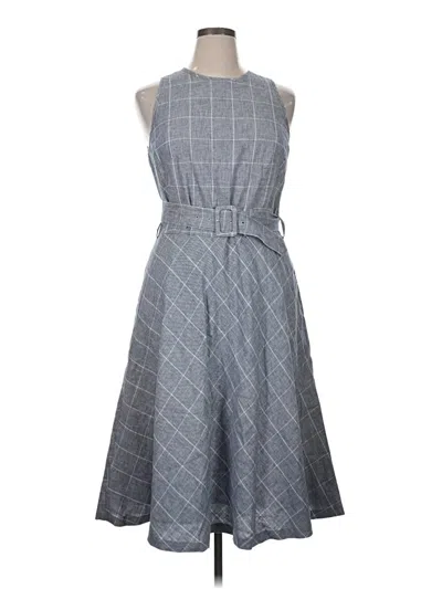 Pre-owned Brooks Brothers Casual Dress In Gray