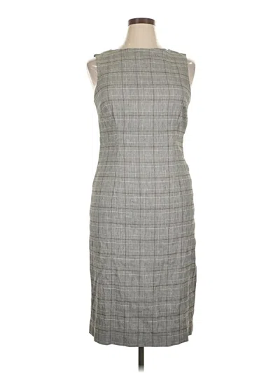 Pre-owned Brooks Brothers Casual Dress In Gray