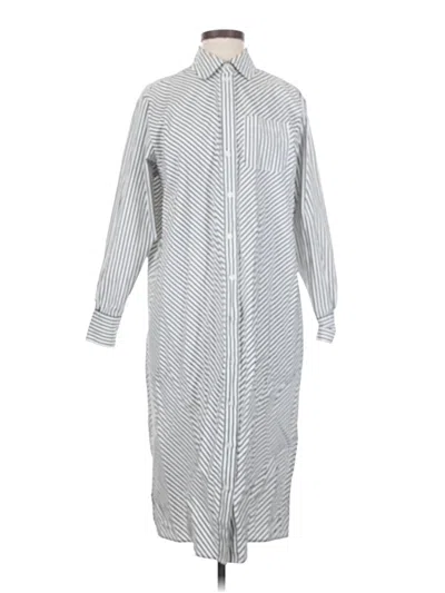Pre-owned Brooks Brothers Casual Dress In Gray