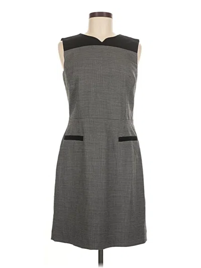 Pre-owned Brooks Brothers Casual Dress In Gray