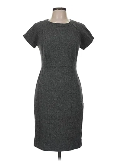 Pre-owned Brooks Brothers Casual Dress In Gray