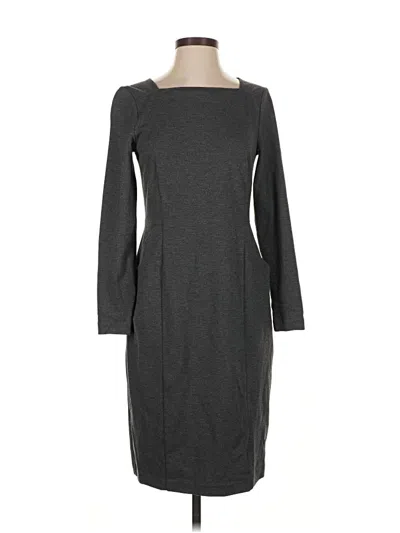 Pre-owned Brooks Brothers Casual Dress In Gray