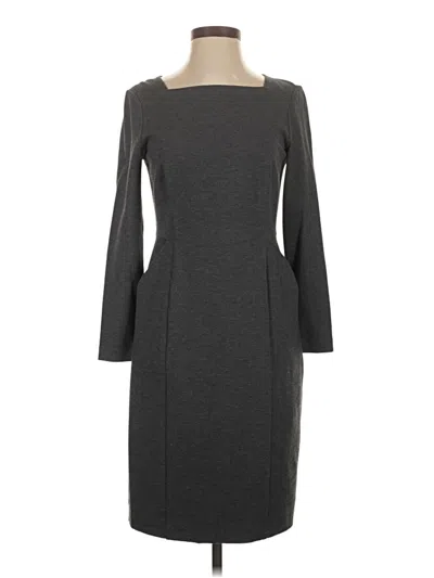 Pre-owned Brooks Brothers Casual Dress In Gray