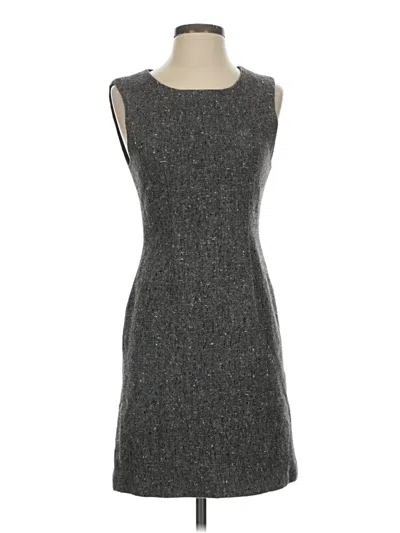 Pre-owned Brooks Brothers Casual Dress In Gray