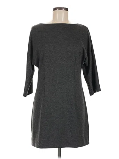 Pre-owned Brooks Brothers Casual Dress In Gray