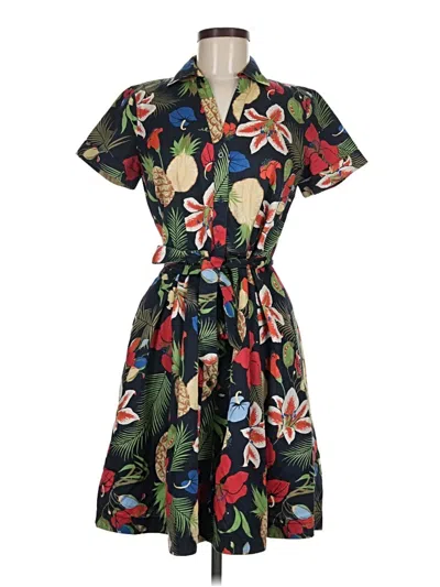 Pre-owned Brooks Brothers Casual Dress In Green