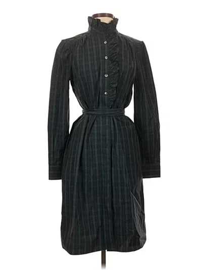 Pre-owned Brooks Brothers Casual Dress In Green