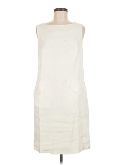 Pre-owned Brooks Brothers Casual Dress In Ivory