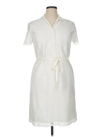 Pre-owned Brooks Brothers Casual Dress In Ivory