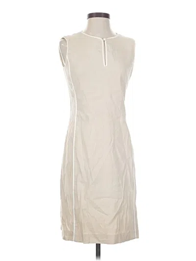 Pre-owned Brooks Brothers Casual Dress In Ivory